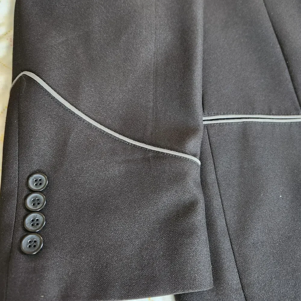 Scully Western Blazer Smile Pockets Mens Sz 48 Embroidered Rodeo Vented Jacket